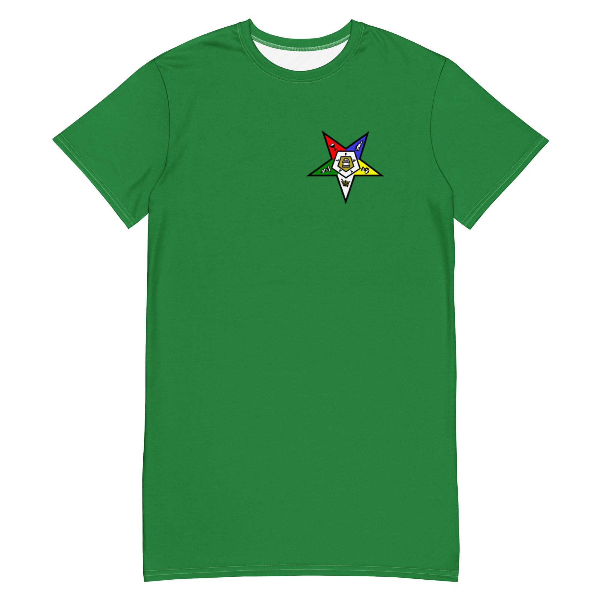 Emerald Embrace OES T-shirt dress