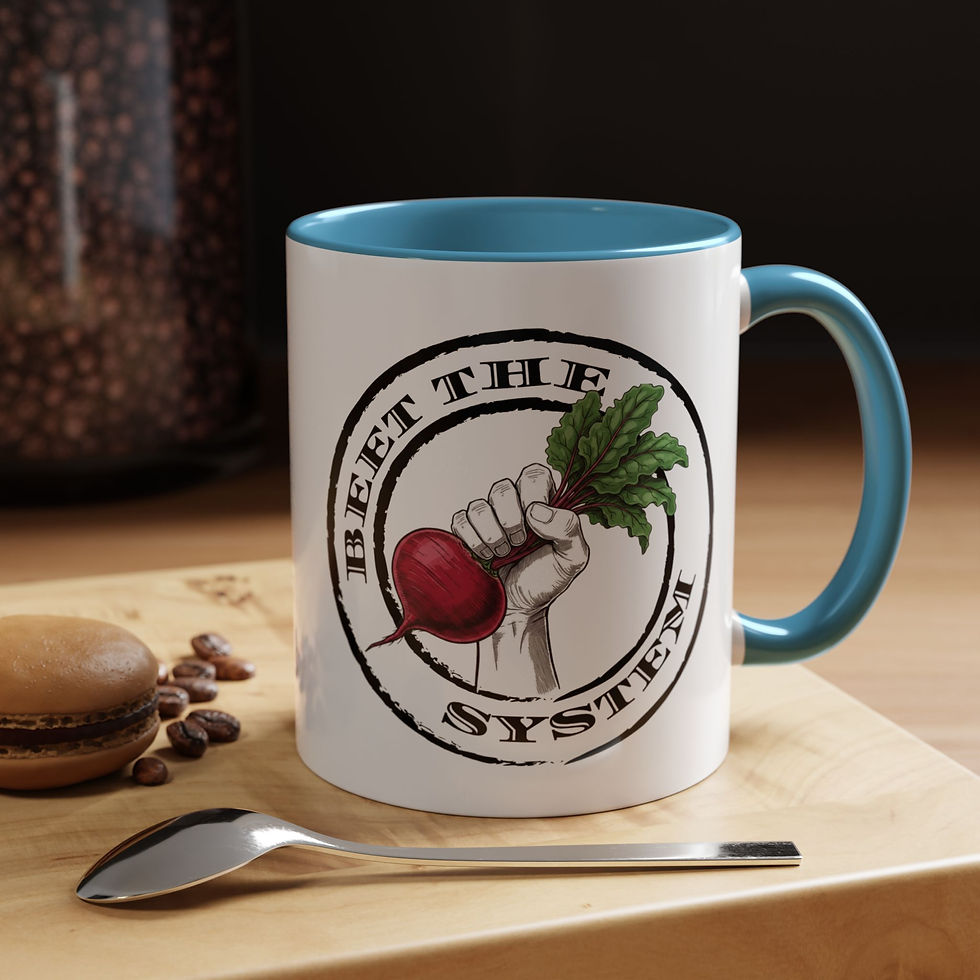 Thumbnail: Beet the System Coffee Mug