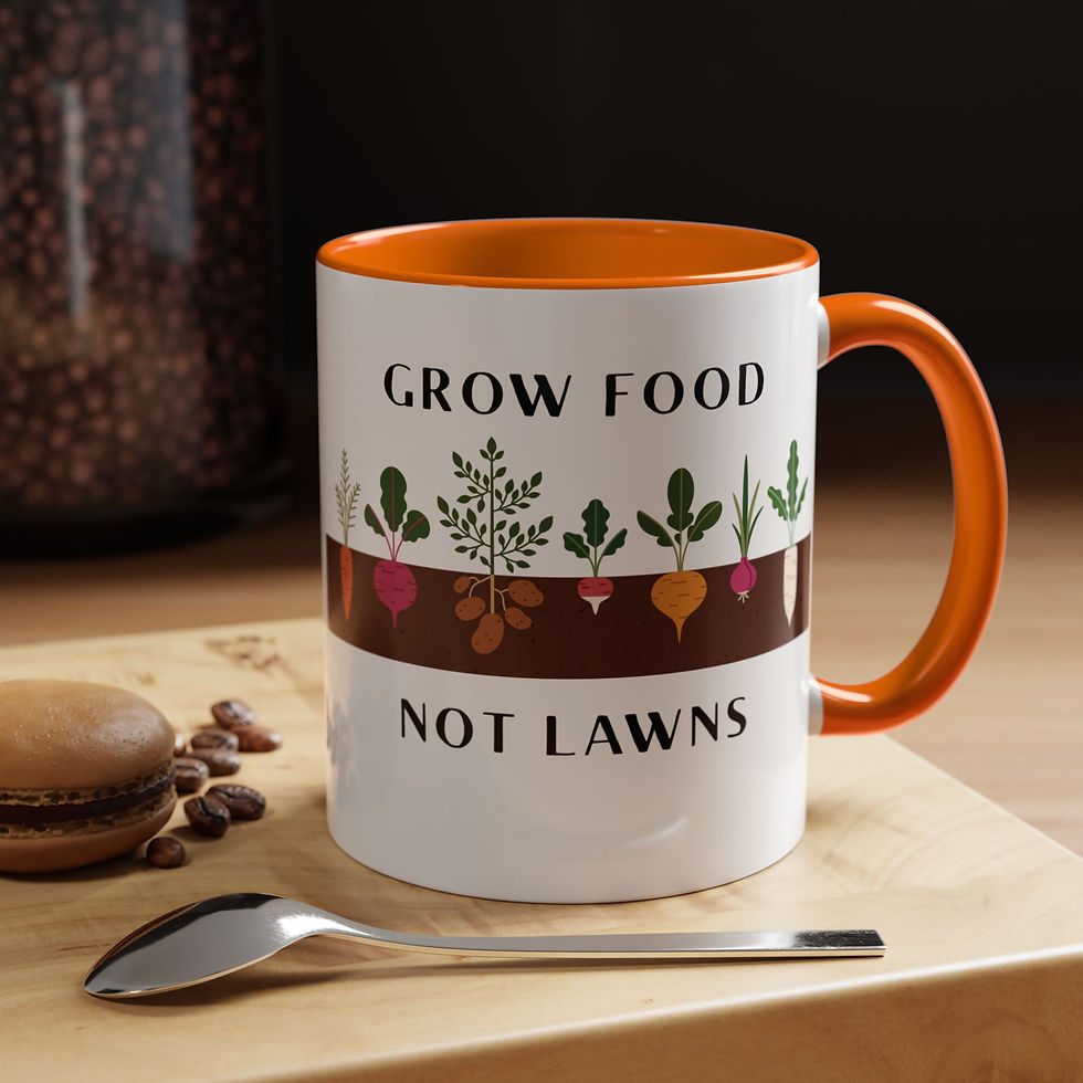 Thumbnail: Grow Food Not Lawns Coffee Mug
