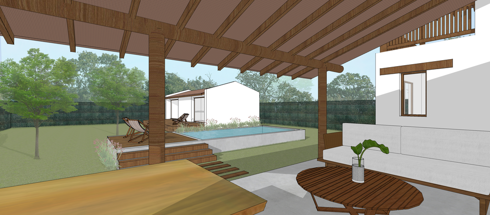 Projeto residencial de casa na Marina em Armação dos Búzios pelo Estúdio Mangue Arquitetura.
