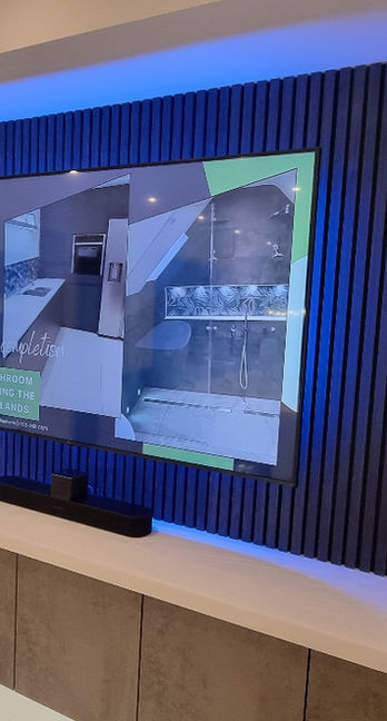 Beautiful kitchen installation in Solihull supplied and designed by Omega Developments