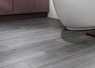 bathroom plank design