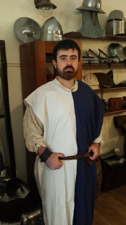 Tabarda bianca e blu - 25