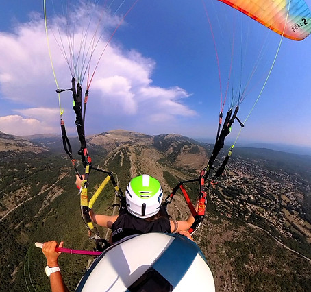 baptême parapente à Saint-Vallier-de-Thiey
