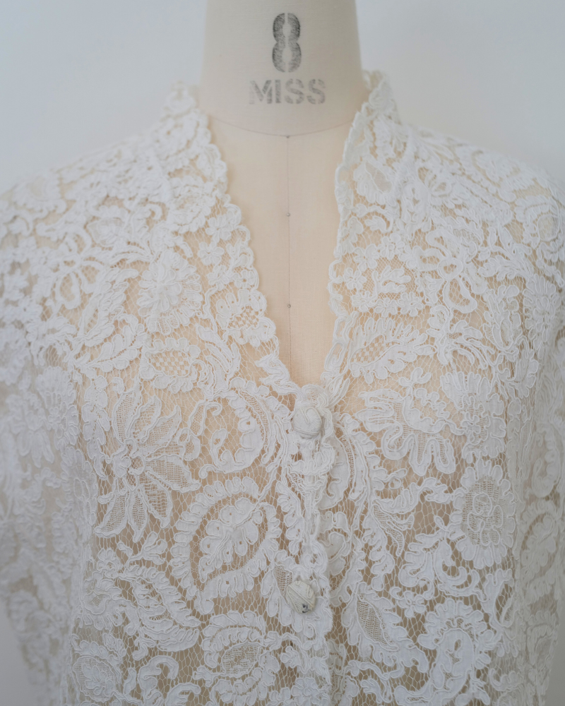 縮圖：Lace nosleeve top