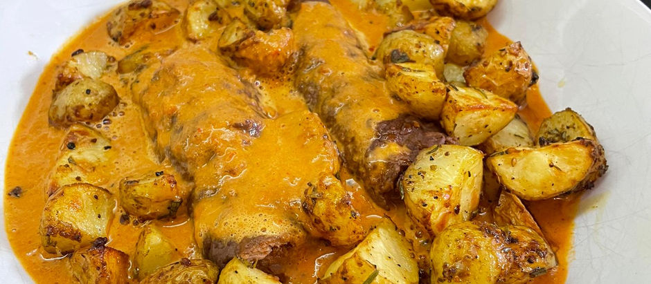 Rinderrouladen mit Rosmarinkartoffeln