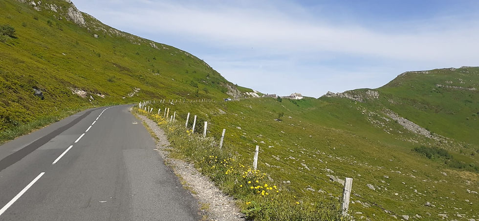 Final de l'ascension du Pas de Peyrol - Versant Dienne