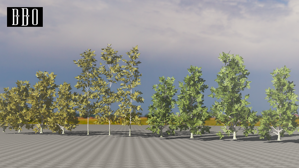 Thumbnail: Realistic Oak Tree Pack (With LODs)