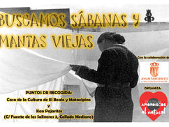BUSCAMOS SÁBANAS y MANTAS VIEJAS, OLVIDADAS, SIN USO