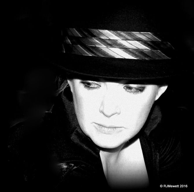 People in Black and White