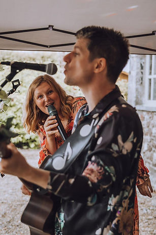 Weddings at Caerhyn Daffodil package daytime acoustic duo