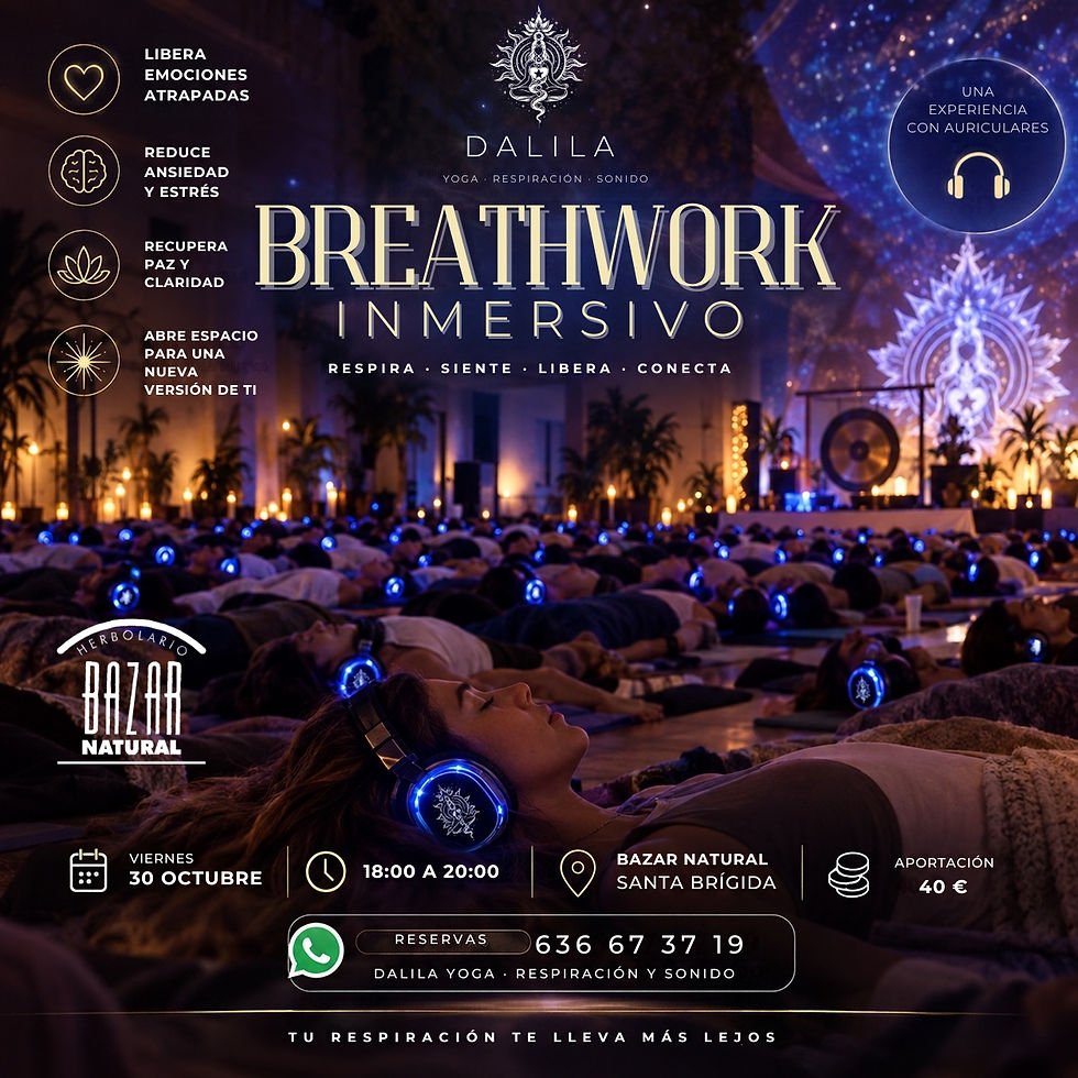 Breathwork inmersivo · Primera vez en Santa Brígida