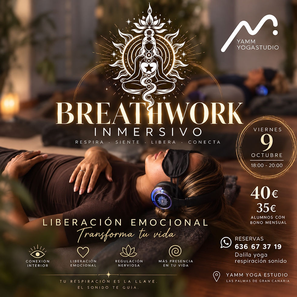 Breathwork inmersivo · Liberación emocional