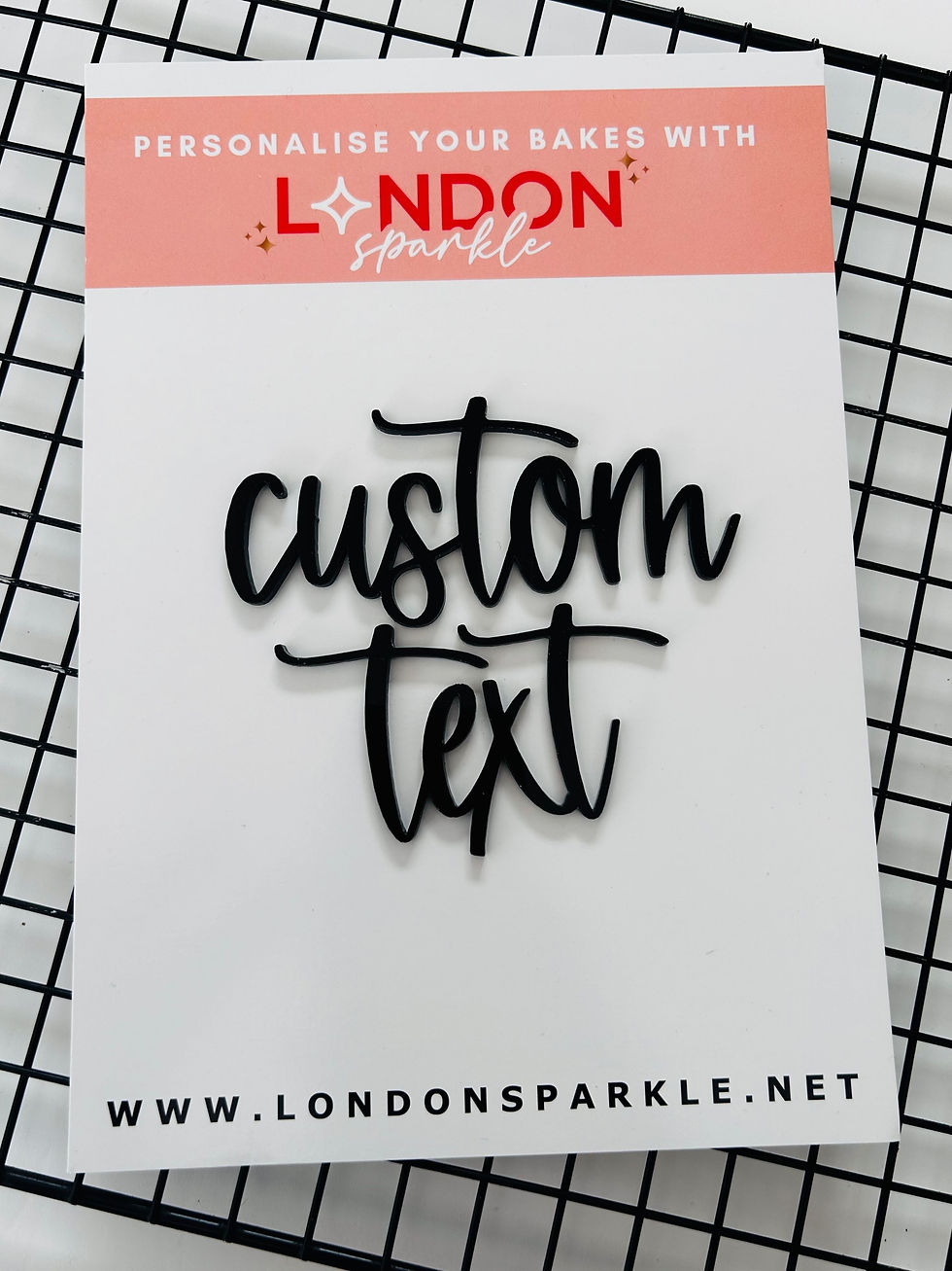Thumbnail: Custom Cake Charm,