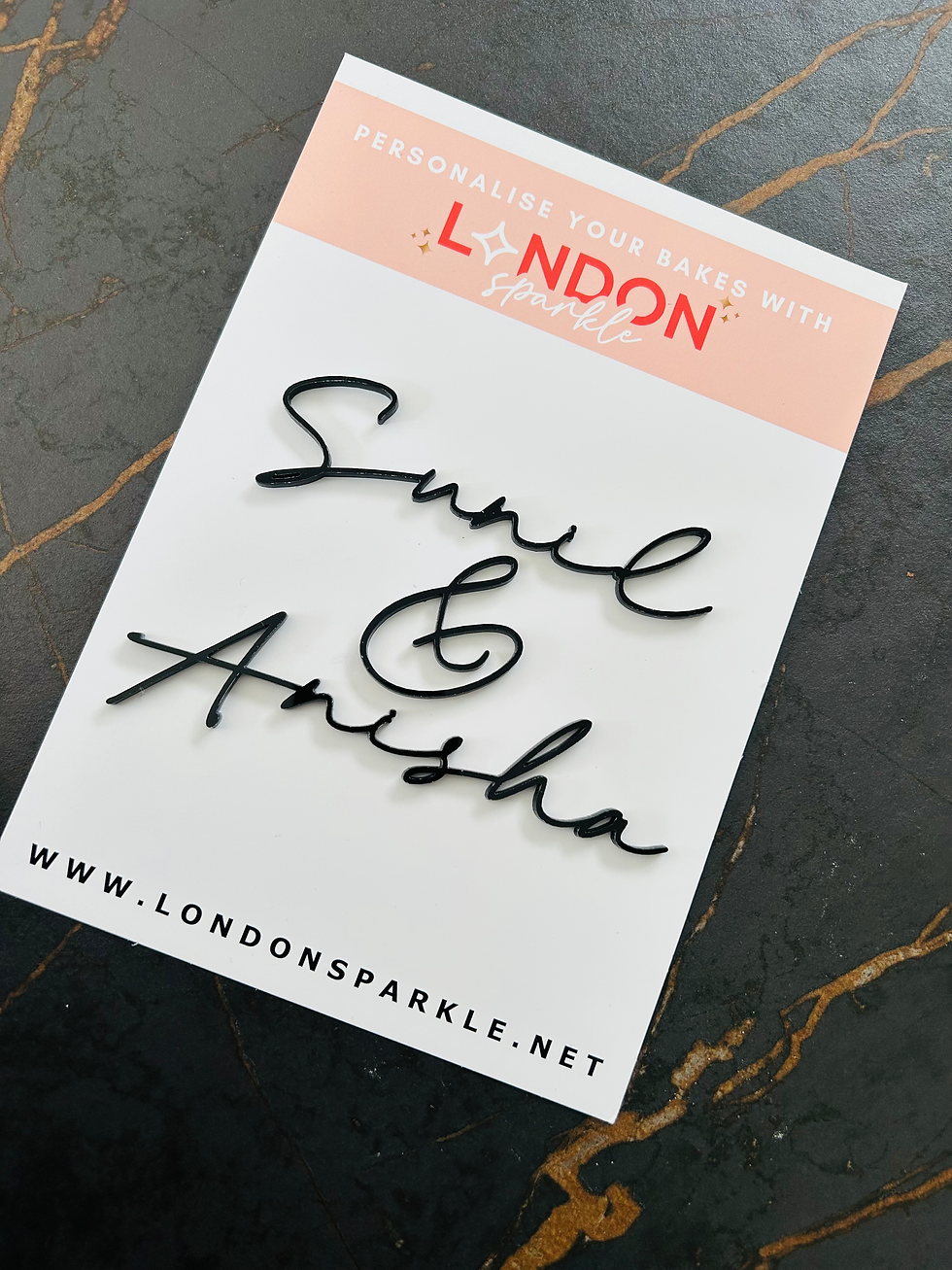 Thumbnail: Wedding cake charm | Engagement cake charm