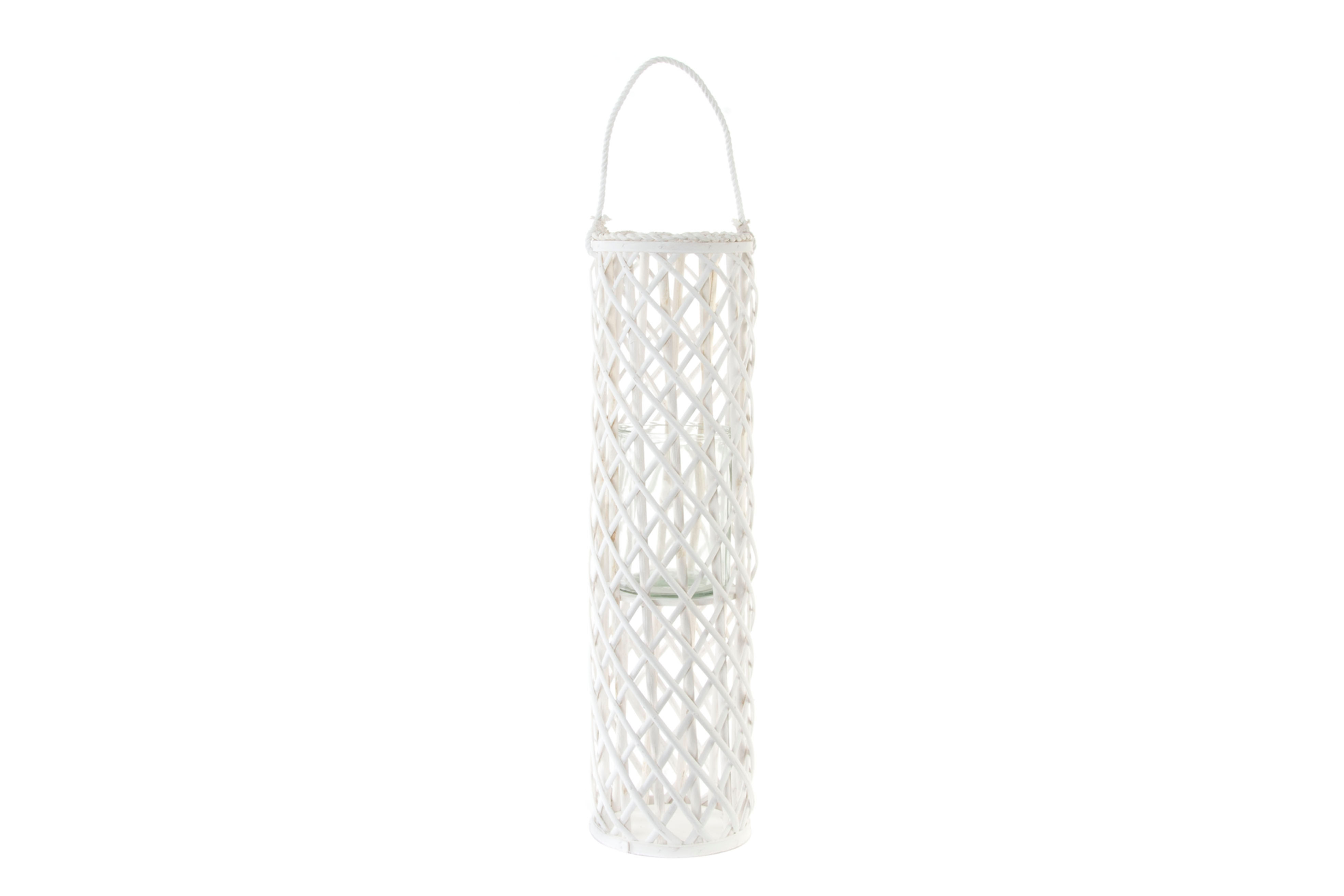CANDLE HOLDER WICKER