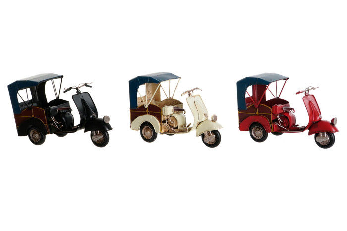 Thumbnail: DECORATIVE VEHICLE METAL TUK-TUK 3 MOD.