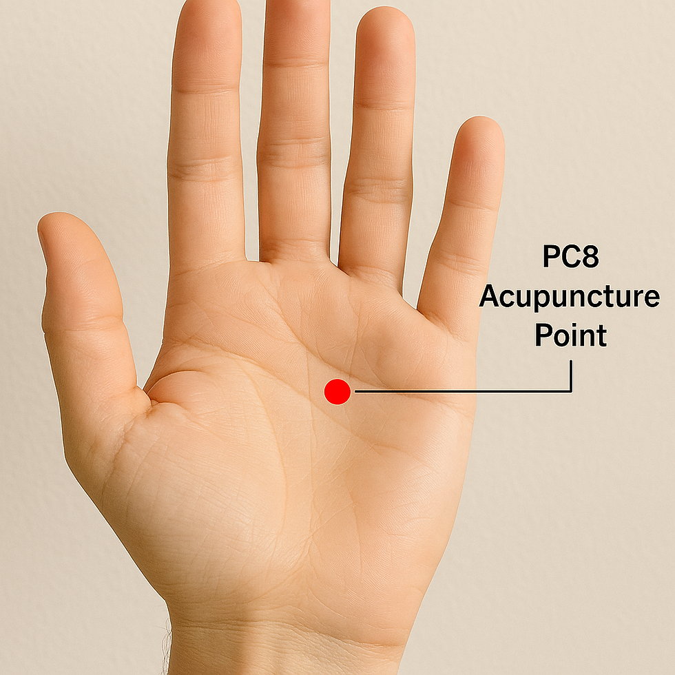 A Simple Way to Relieve Stress, Heat, and Anxiety: Lao Gong (PC8) Pressure Point