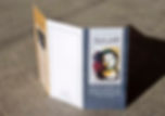 Klappflyer Design Wickepfalzflyer als Lesezeichen Format Selfmarketing Giveaway als Visitenkarte