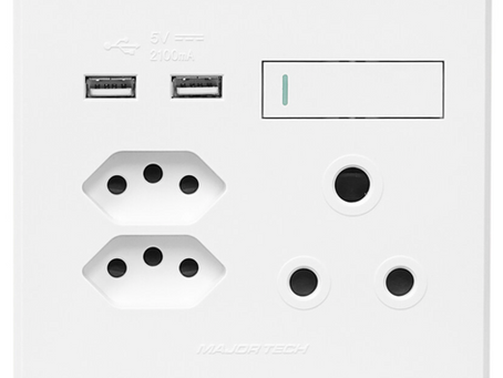 What kind of type electricity plug socket is available in ilanda Guest House rooms?