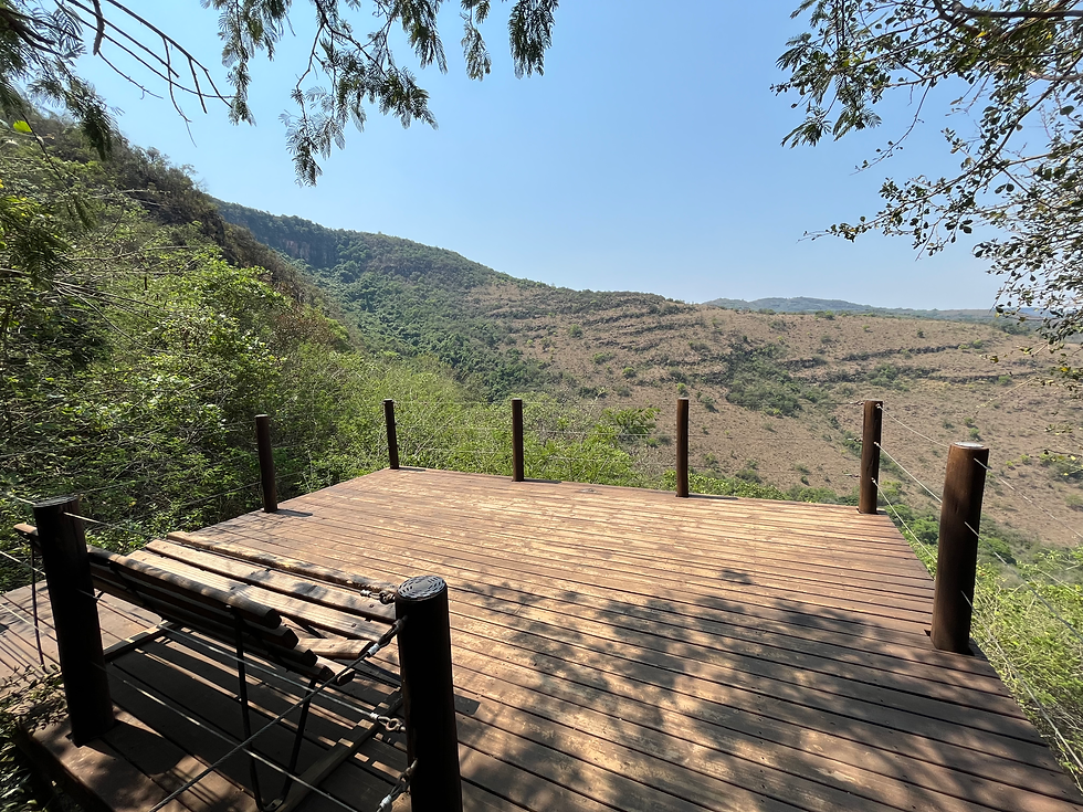 View at Sudwala Caves Dinosaur Park 