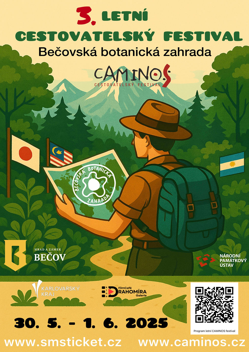 Caminos festival 3. ročník 2025 - Bečovská botanická zahrada