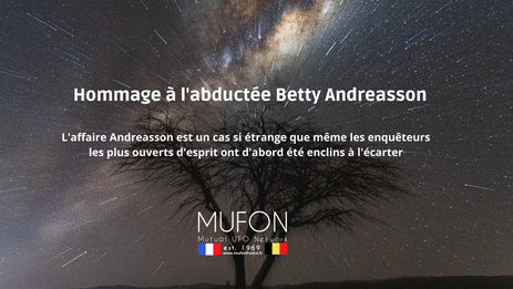 L'affaire Andreasson : L'histoire vraie d'une rencontre du quatrième type