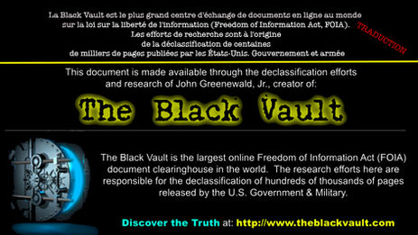 OVNI : La collection de la (cia) de 2 780 pages