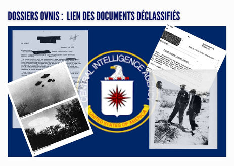 CIA documents OVNIs déclassifiés : c'est ici