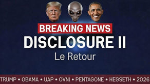 Le MUFON américain couvre l'événement en temps réel, avec excitation mais lucidité. Dans l'épisode "Trump Bombshell! 