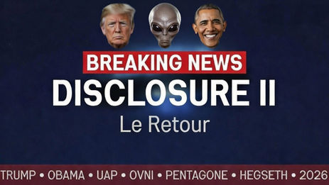 Le MUFON américain couvre l'événement en temps réel, avec excitation mais lucidité. Dans l'épisode "Trump Bombshell!