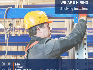 Vacancy - Shelving Installer