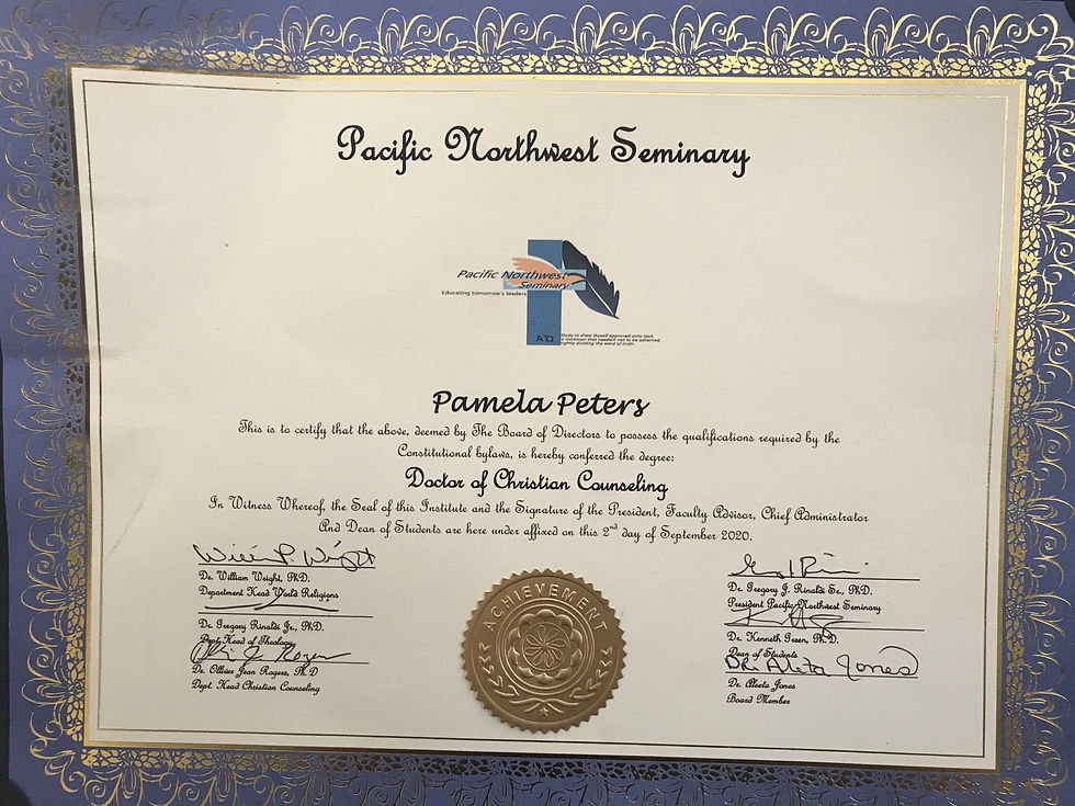 Pamela PhD in Counseling