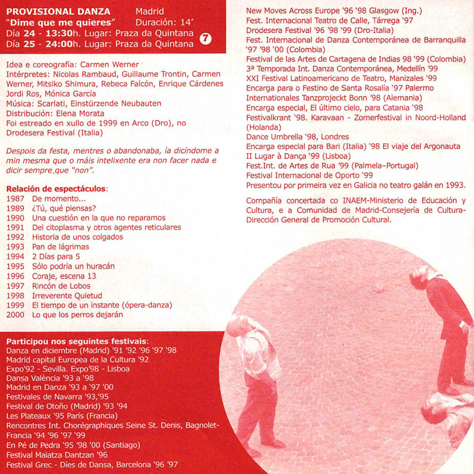 Provisional Danza