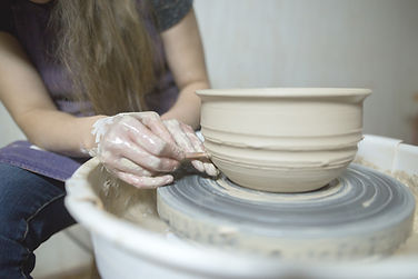 Potter Making Bowl