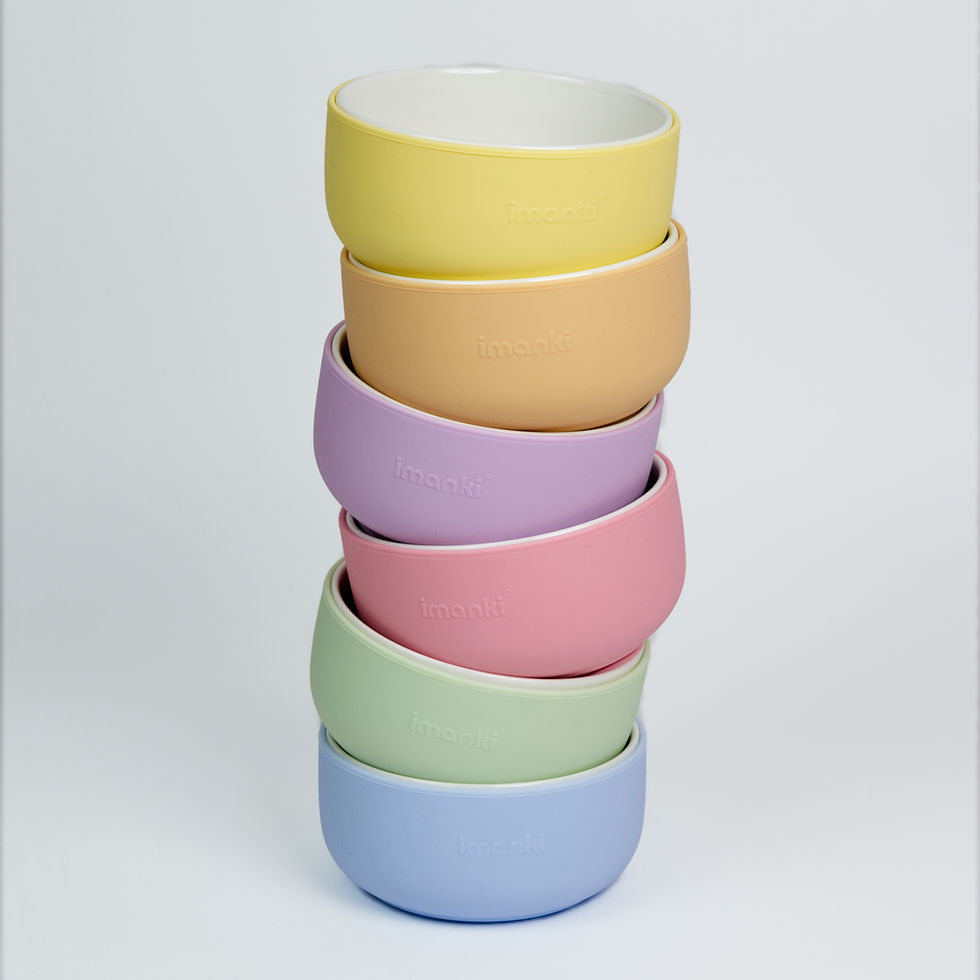 Miniaturbild: Porzellanschale mit Silikonsaugnapf