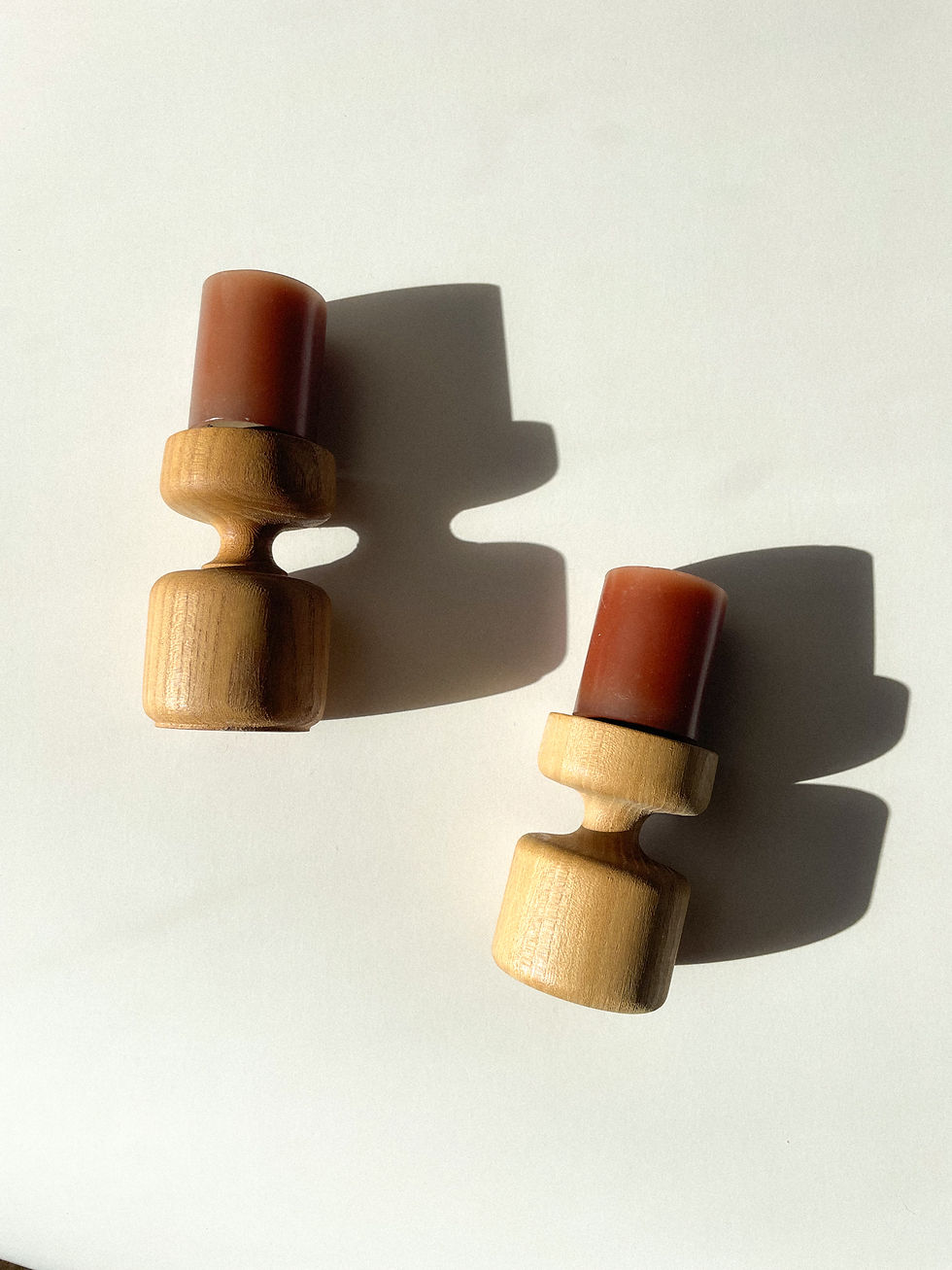 Miniaturbild: Kerzenständer "Wood Maps"