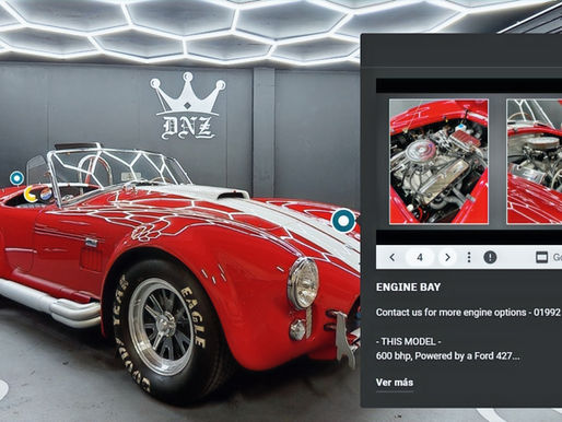 Showroom virtual, aumenta las ventas con un concesionario 360