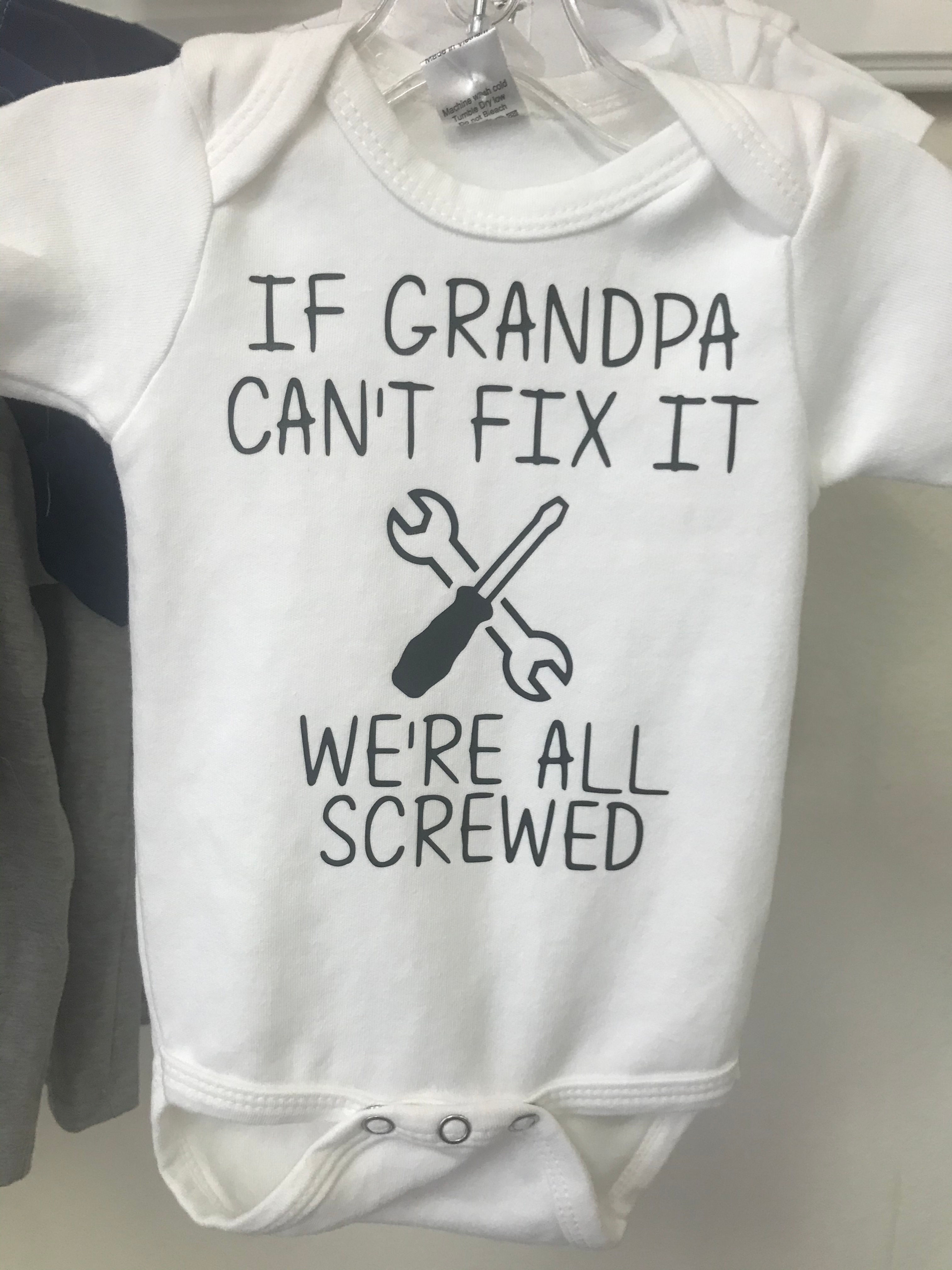 If Grandpa Can't Fix it Bodysuit