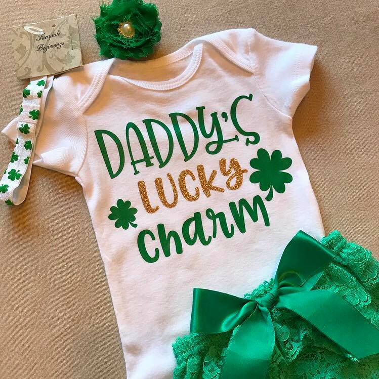Thumbnail: Daddy's Lucky Charm Onesie