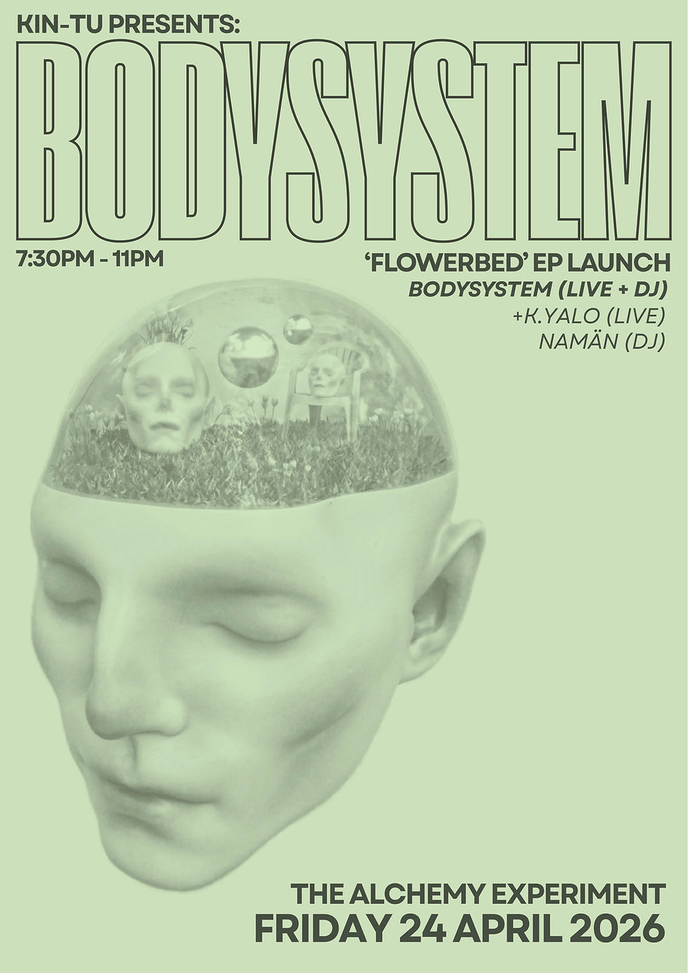 EP Launch / Bodysystem 'Flowerbed'