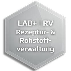Rezeptur- und Rohstoffverwaltung in MAQSIMA LAB+ zur strukturierten Verwaltung und Rückver