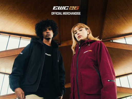 Cover art for the new Paris Apparel Collection and Player Jacket at EWC 2026.