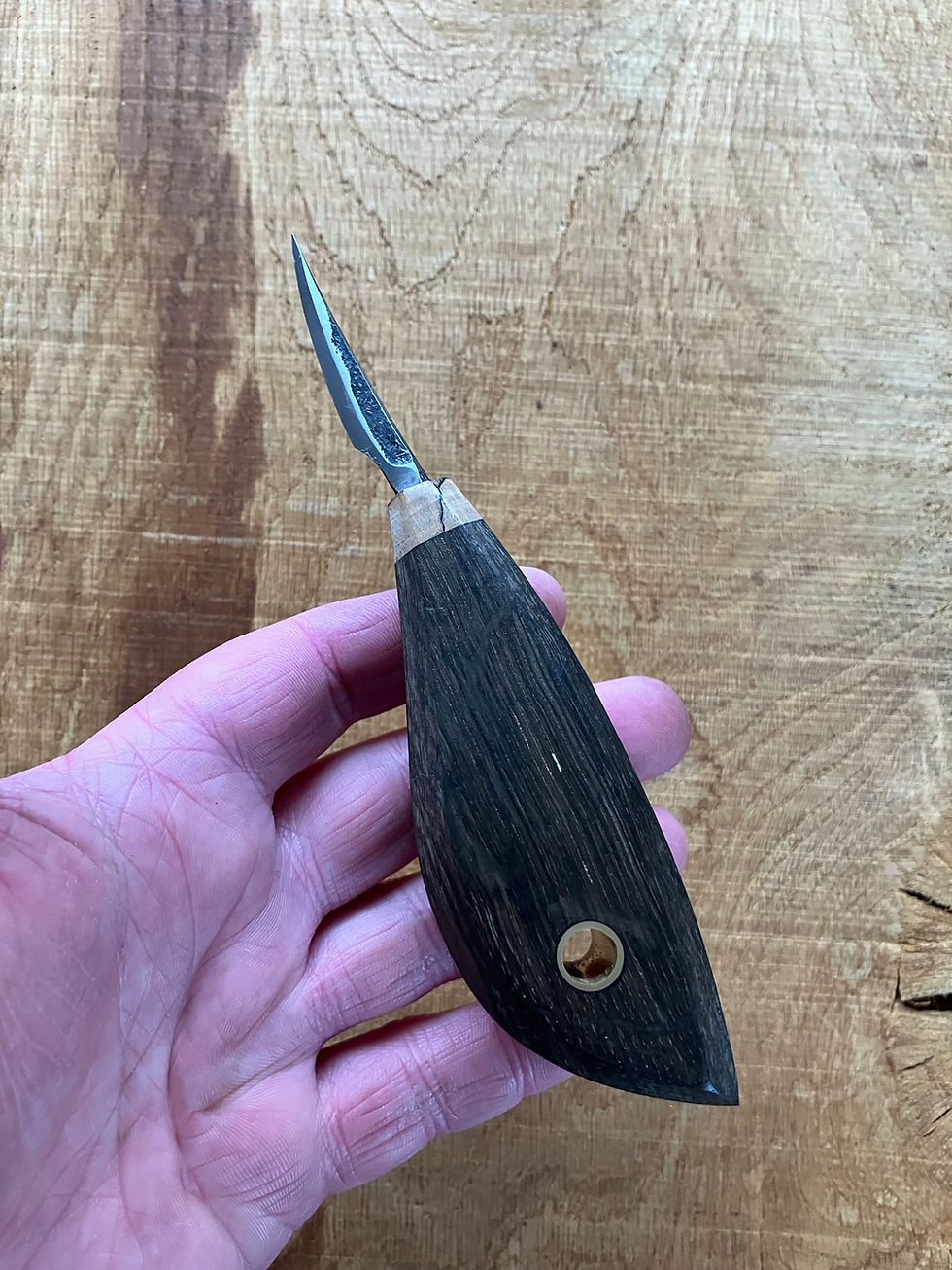 Thumbnail: Bog oak carver
