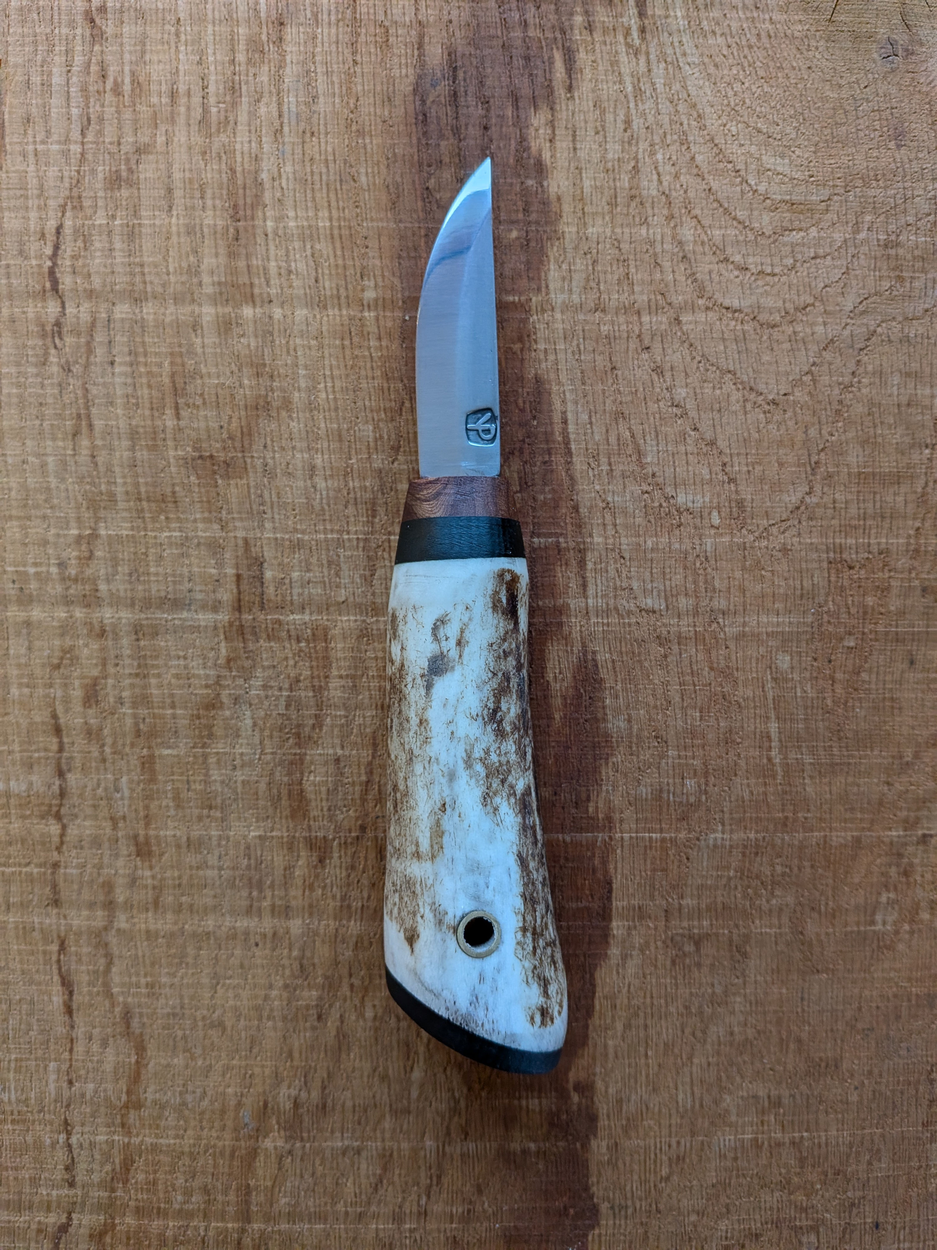 Norfolk red deer antler knife