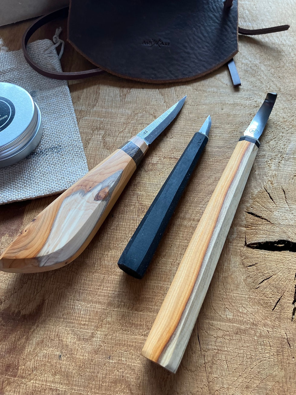 Thumbnail: English walnut long handle