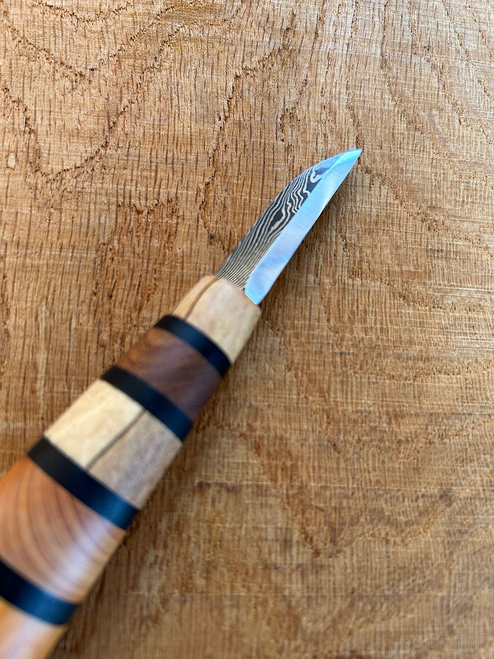 Thumbnail: Stacked wood carver