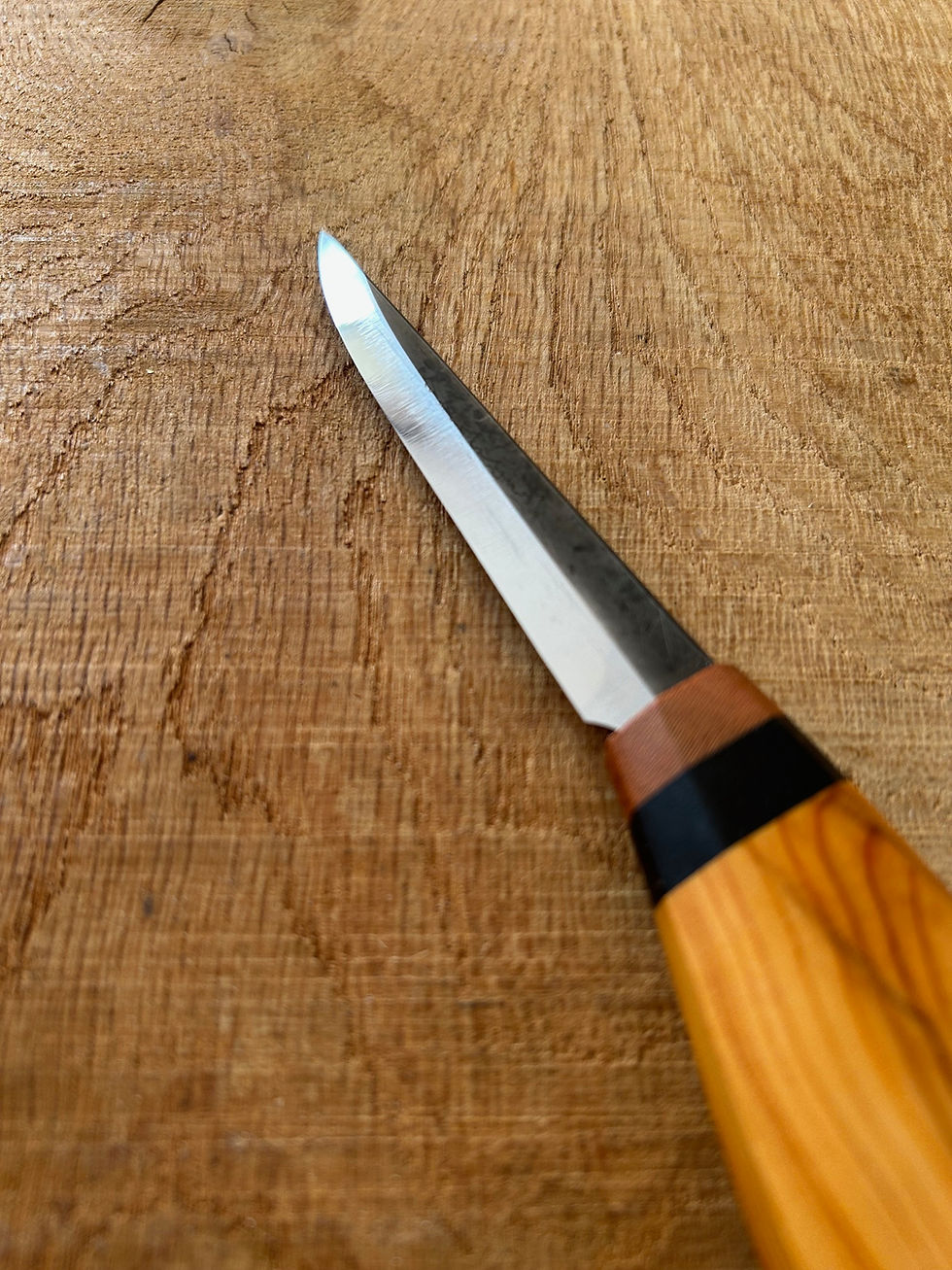 Thumbnail: English yew carver