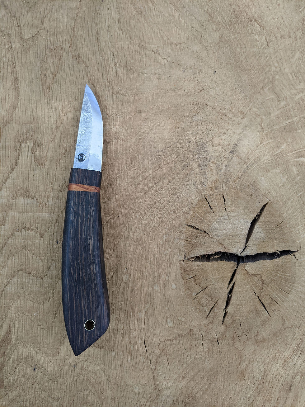 Thumbnail: 4000 year old bog oak knife set
