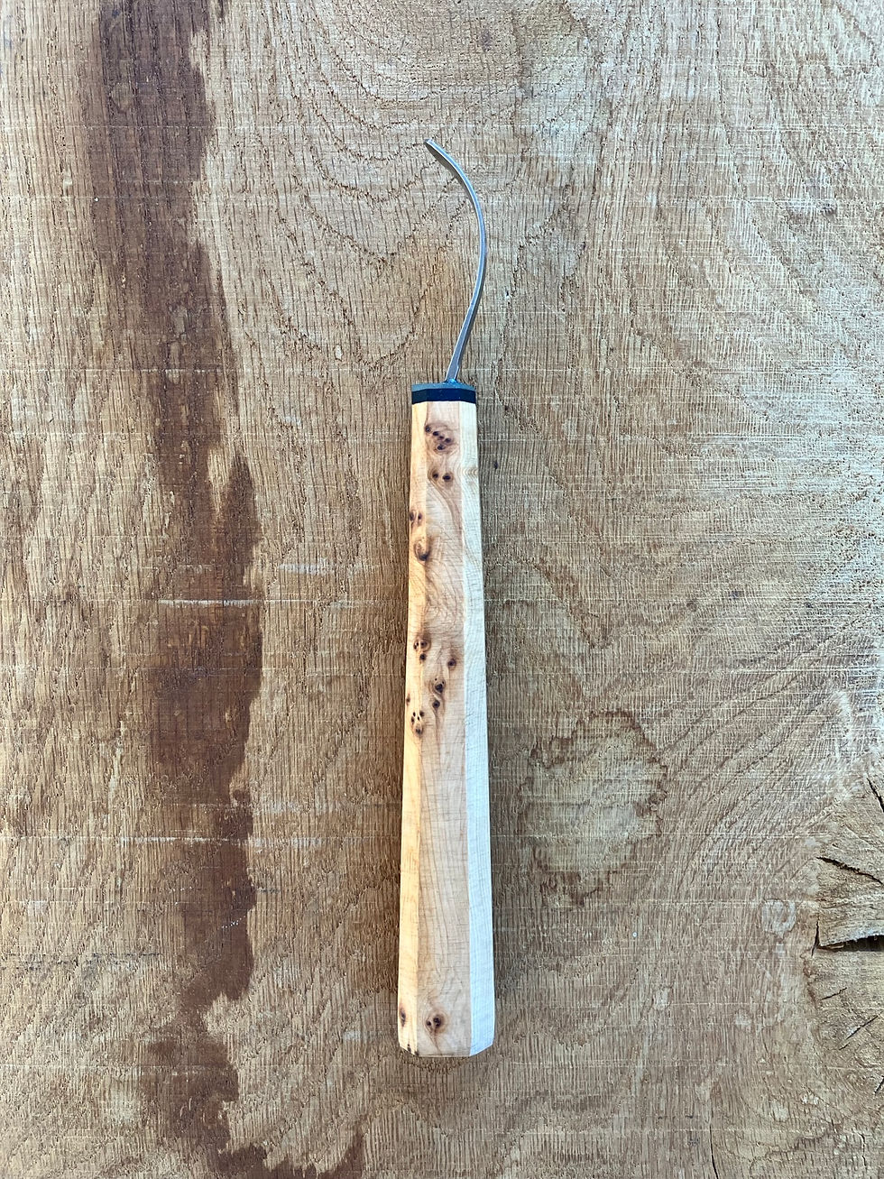 Thumbnail: English yew open curve hook